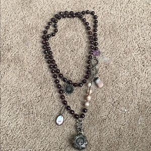 Love Heals labradorite secret prayer necklace